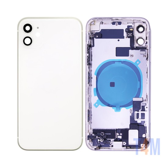 Tampa Traseira com Frame+Flex+Vibrator Apple iPhone 11 Branco